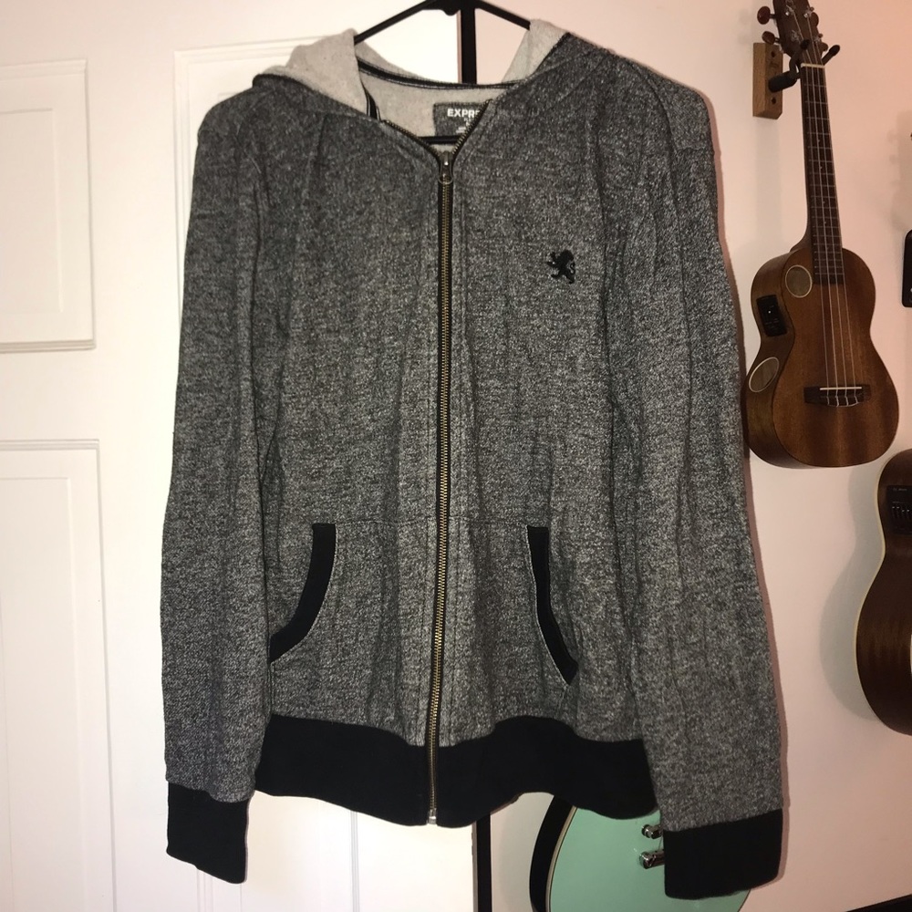 LAST CHANCE- donating tomorrow Express zip hoodie